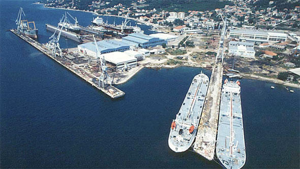 Die Schiffswerft Adriatic Shipyard in Bijela soll für Yacht- und Superyachtreparaturen adaptiert werden