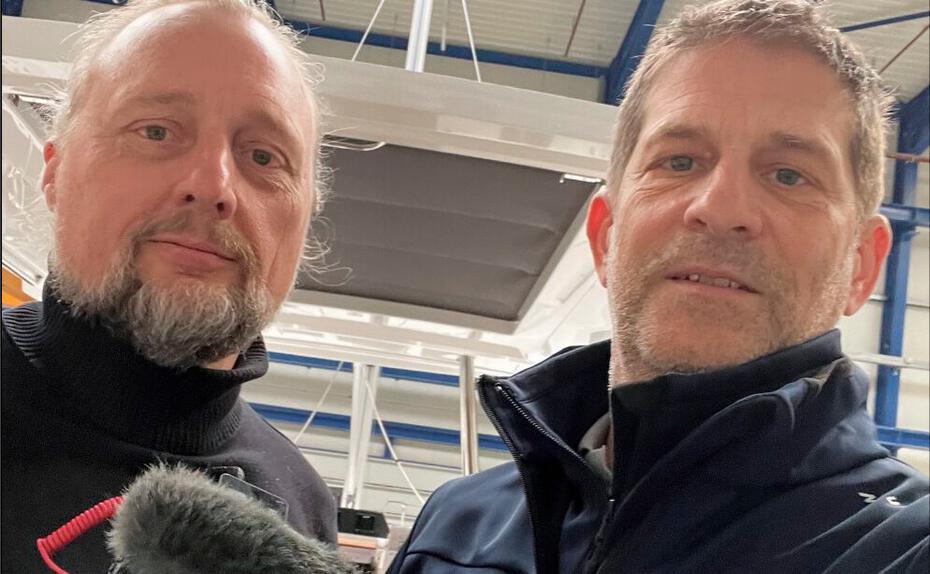 Seit elf Jahren rücken Günter Pachschwöll und ich die Segelbundesliga gemeinsam ins Bild. Diesmal begleitete er mich zu den Tests von Bavaria und First