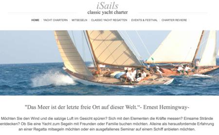 Bild: Web iSails Classic Yacht Charter