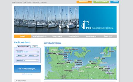 Bild: Web PCO Privat Charter Ostsee