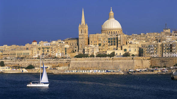 Ob unter Segel oder mit dem Drahtesel ¿ die Festungsstadt Valletta ist eine Reise wert