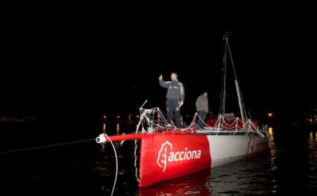 Bei der Schleppaktion ging leider der Mast verloren