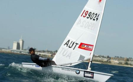 Andreas Geritzer will in Palma aufs Podest; er hat sich in Split auf die Weltucp-Regatta vorbereitet