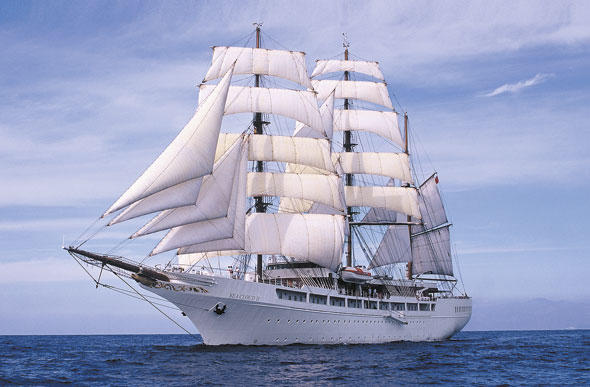 Die Sea Cloud II wird zu einem schwimmenden Gourmet-Tempel