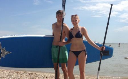 Stand Up Paddeln ist hip ¿ ein neues Center in Neusiedl hat soeben eröffnet