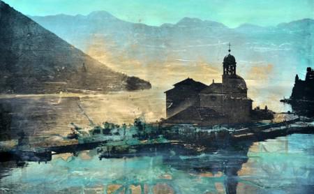 Die Kirche Gospa in der Bucht von Kotor