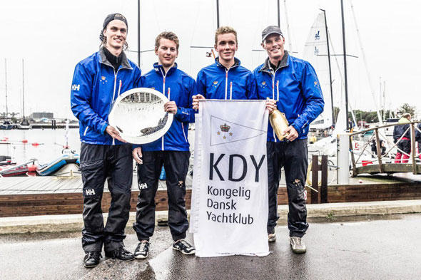 Die Sieger vom Könglichen Dänischen Yachtklub