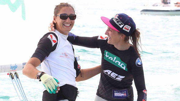 Lara Vadlau (rechts) und Jolanta Ogar könnten bei der Nacht des Sports ausgezeichnet werden