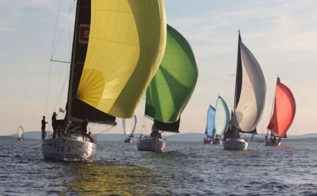 An den ersten Tag herrschte noch Leichtwind vor, der letzte Tag fiel dem Sturm zum Opfer