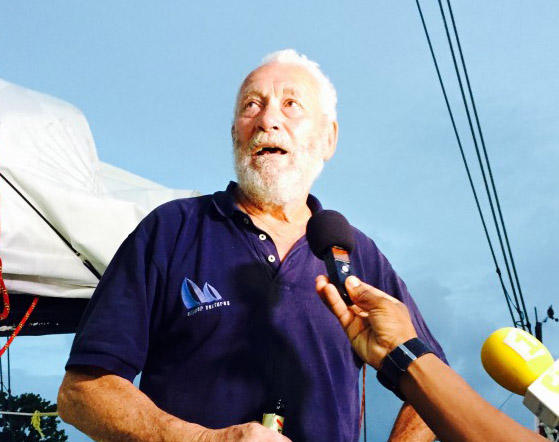 75 Jahre jung und kein bisschen müde: Sir Robin Knox-Johnston