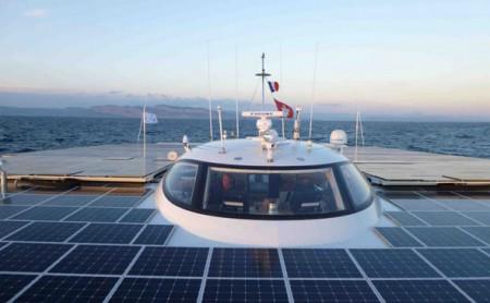 Die Planet Solar wird nach ihrer Rekordfahrt über den Atlantik der Wissenschaft dienen