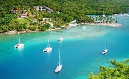 Die neue Basis liegt in der Marigot Bay auf St. Lucia