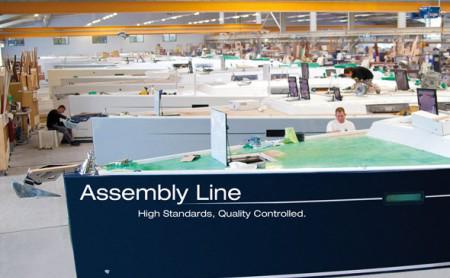 In der Hanse-Werft in Greifswald herrscht Hochbetrieb