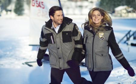 Chic beim Eissegeln mit Marinepool