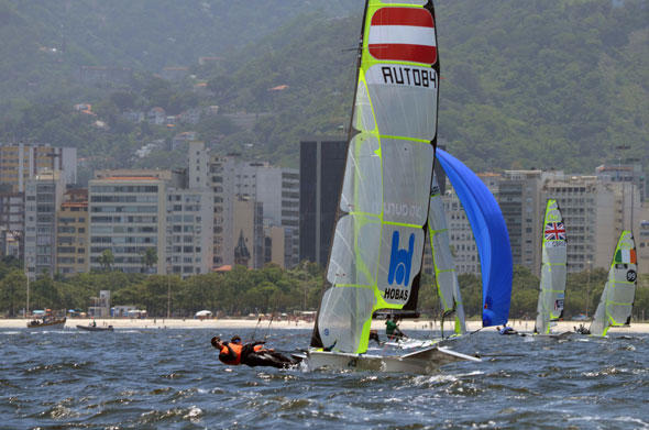 Nico Delle-Karth und Niko Resch kamen mit den Bedingungen vor Rio bestens zurecht