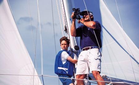 Vergangenheit: Navigation per Sextant