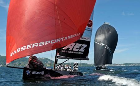 AC-Veteran Yann Gouniot ist neu im AEZ-Team, das am Heimatrevier Traunsee mit einer guten Performance glänzen möchte