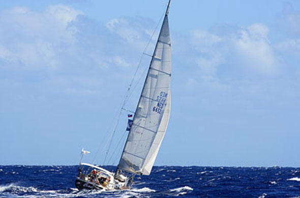 Die Yacht Ciao, die einem slowenischen Ehepaar gehörte, liegt nun am Grund des indischen Ozeans