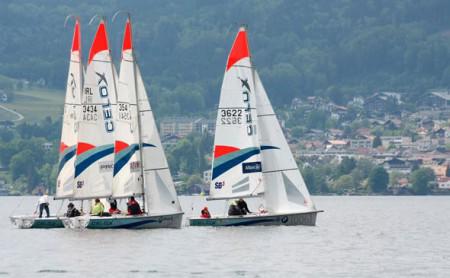 Auch 2013 geben sich bei der Traunsee Woche Hunderte von Seglerinnen und Seglern ein Stelldichein