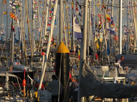 250 Teilnehmer in der Marina von Las Palmas