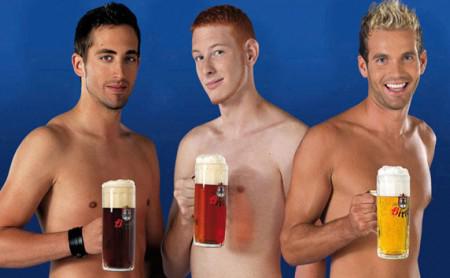 Keine Angst, Valerie wird das Hirter-Bier ausschenken