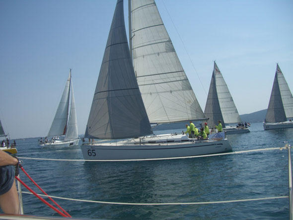 Leichter Wind verlangt starke Nerven!