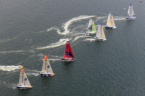 Feine Bedingungen beim Inport Race vor Galway