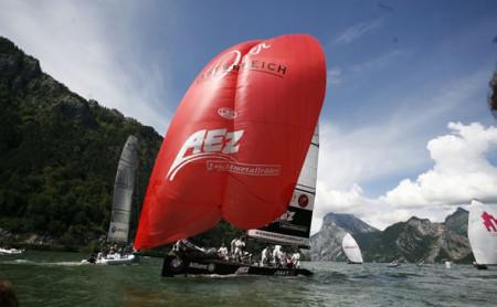 Im Fleetrace konnten die Österreicher mit den Stars durchaus mithalten