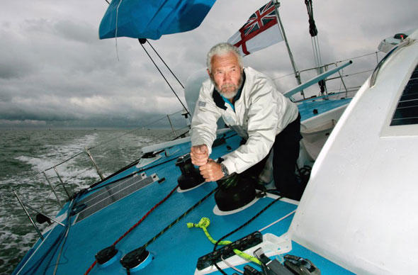 Sir Robin Knox-Johnston hat heuer seinen 70. Geburtstag gefeiert - in beneidenswerter Frische