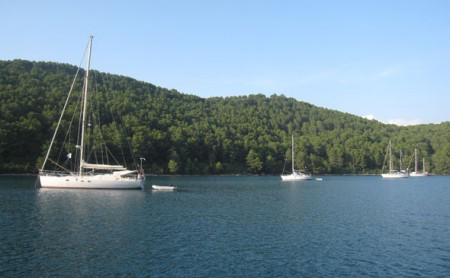 Die Bucht Polace in Mljet