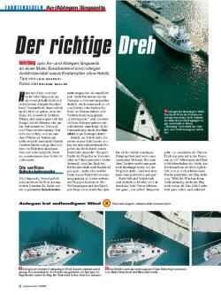 Anlegen Einrumpfyachten