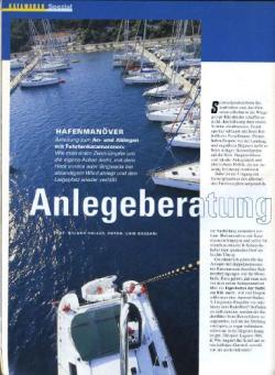 Anlegen Mehrrumpfyachten