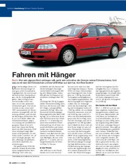 Anhängerführerscheine Auto, Seite 1 von 2