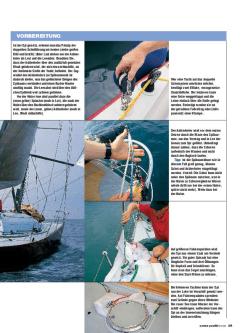 Spinnaker: Das Setzen