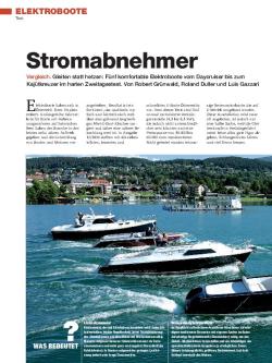 Elektroboottest: 5 komfortable Modelle im Vergleich, Seite 1 von 10