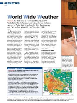 Online-Seewetterberichte Adria, Seite 1 von 4