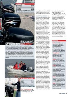 Außenborder 15 PS, 6 Motoren im Test