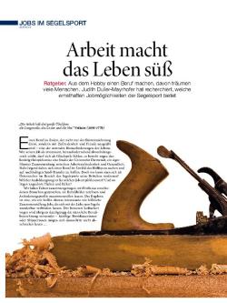 Jobmöglichkeiten im Segelsport