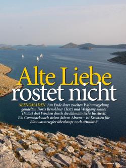 Dalmatinische Inselwelt aus der Sicht der Seenomaden