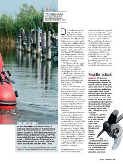 9 Elektroaußenborder im Test auf einem 4,30 Meter langen Schlauchboot