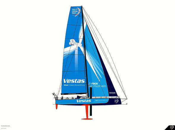 Der Windanlagen-Produzent Vestas ist Hauptsponsor für das Team aus Dänemark
