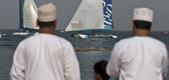 Der Oman ist für die Extreme-40-Flotte der erste Gastgeber der Saison