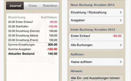 Bordkassa-App, hilft enorm und vermeidet Zettelwirtschaft