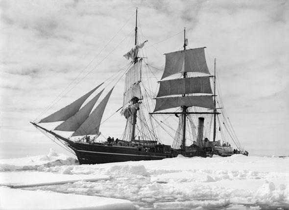 Die Terra Nova, das berühmte Expeditionsschiff von Robert F. Scott, wurde per Zufall vor der Küste Grönlands gefunden