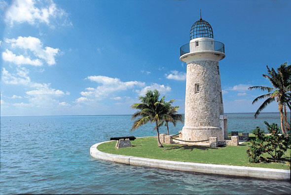 Key Biscayne ist berühmt für seine schönen Strände