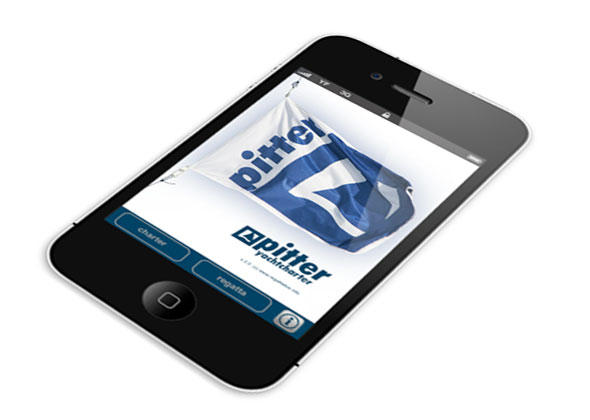 Für iPhone und Android: die neue App von Pitter Yachting