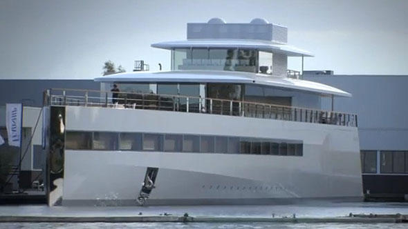 Die 80-Meter-Yacht Venus wurde von Philippe Starck für den verstorbenen Apple-Boss Steve Jobs designt