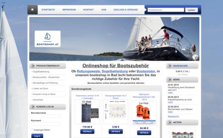 Bild: Web bootsshop.at