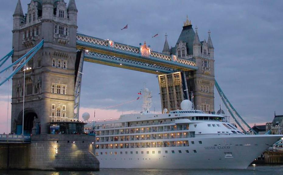 Platz 1 auf der Liste der teuersten Kreuzfahrten: Die Reise mit der Silver Cloud ab London