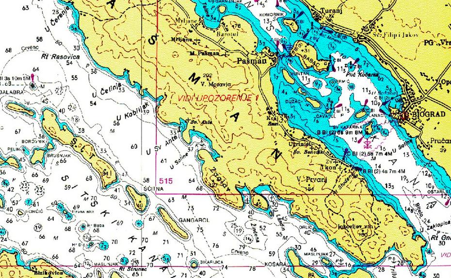 Navigation auf Papier und digital